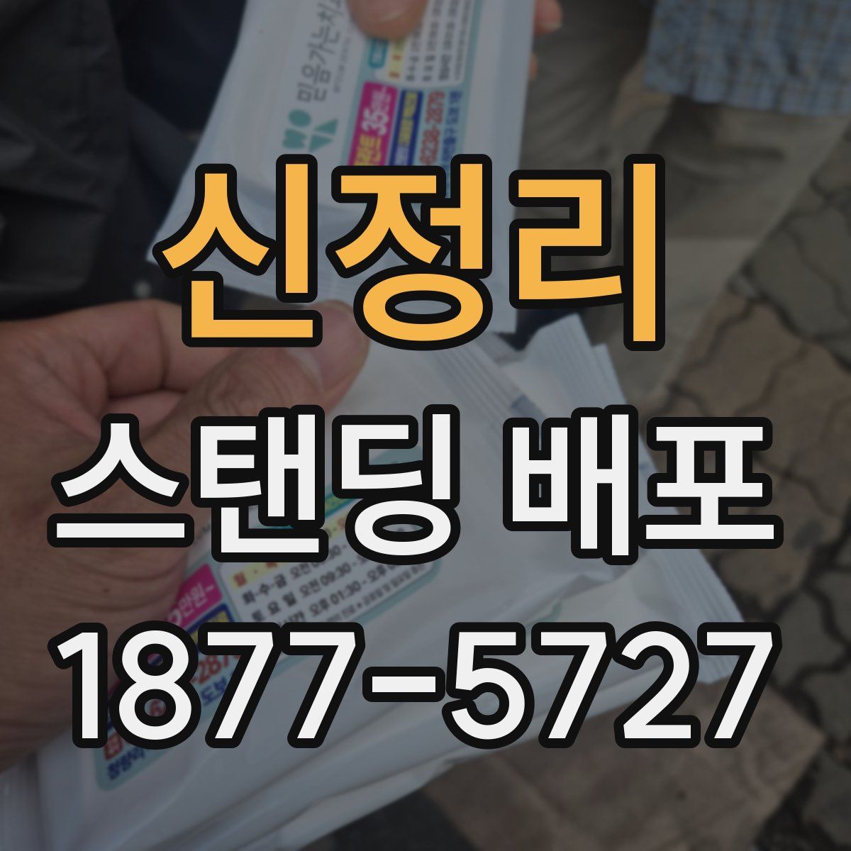 신정리 스탠딩 배포