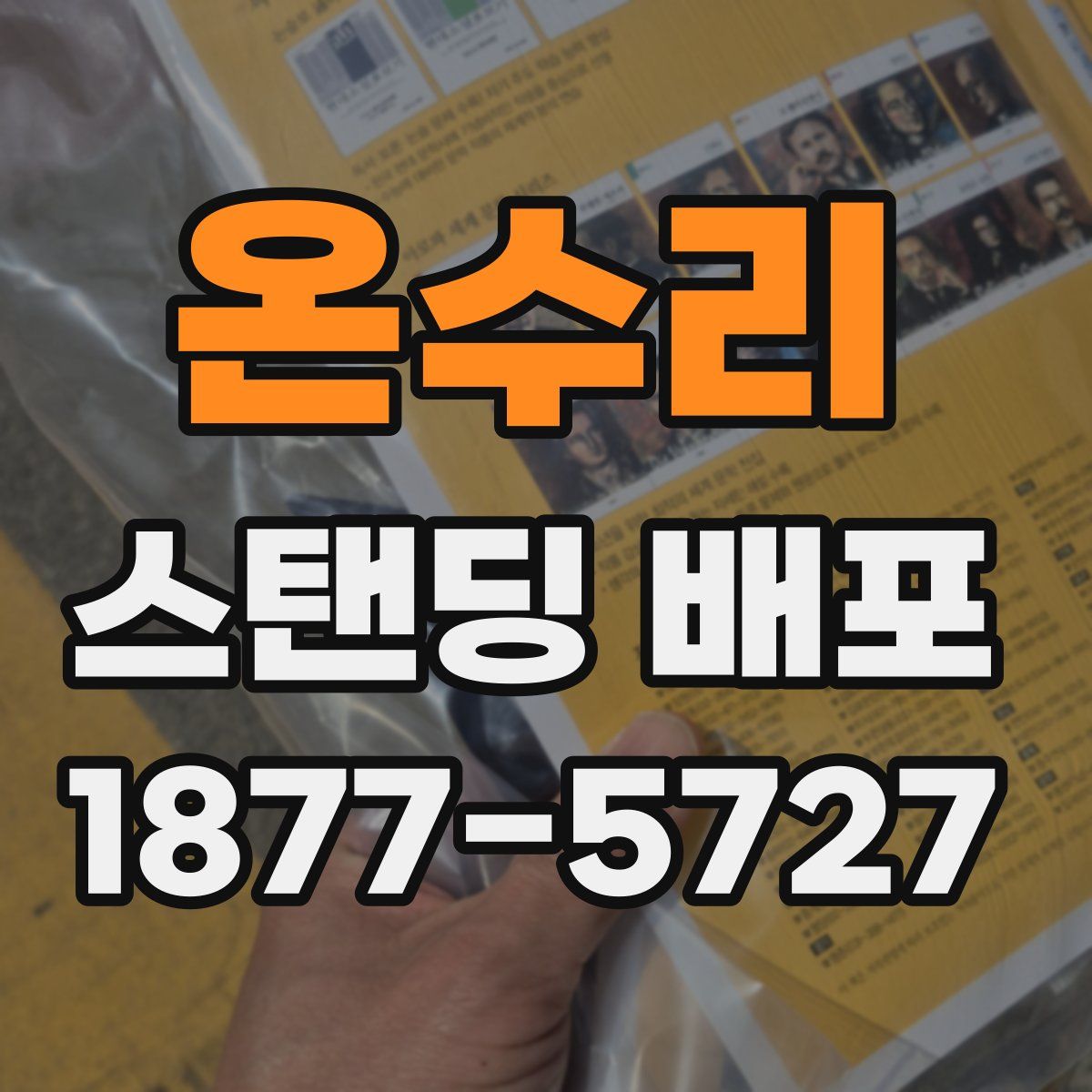 온수리 스탠딩 배포