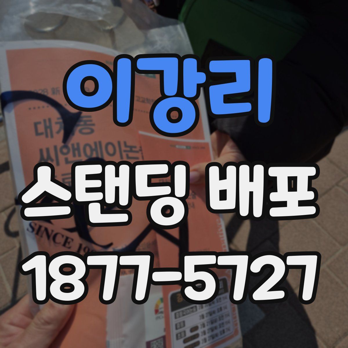 이강리 스탠딩 배포