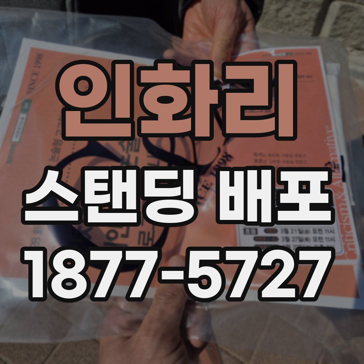 인화리 스탠딩 배포