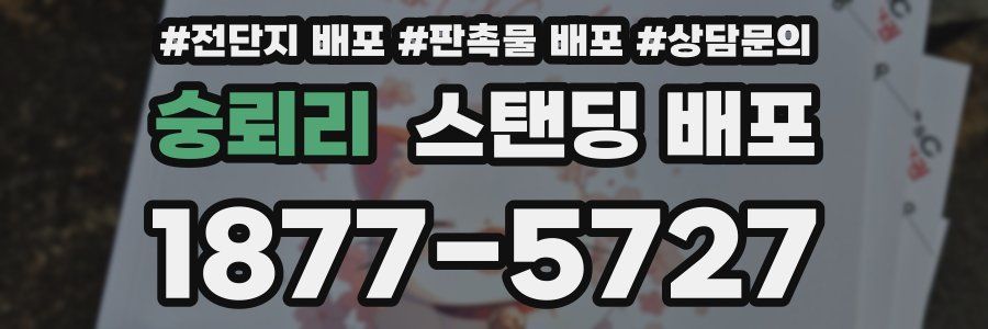 숭뢰리 스탠딩 배포