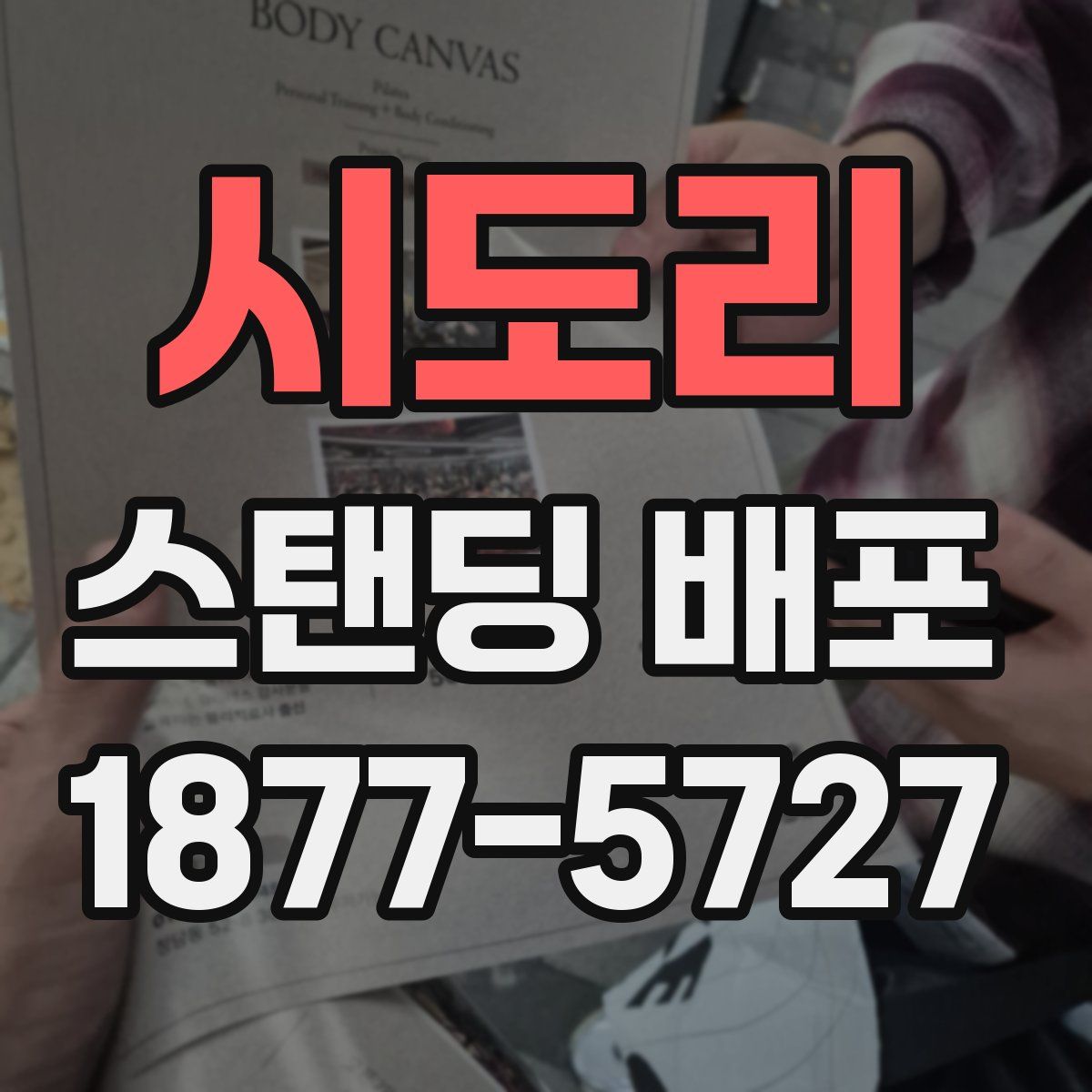 시도리 스탠딩 배포