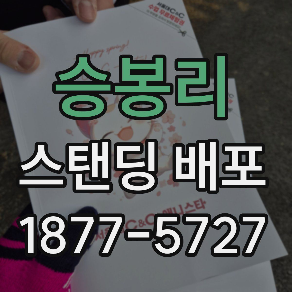 승봉리 스탠딩 배포