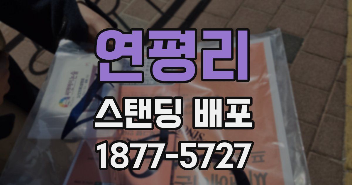 연평리 스탠딩 배포