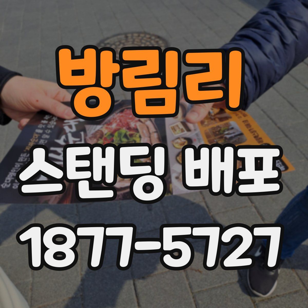 방림리 스탠딩 배포