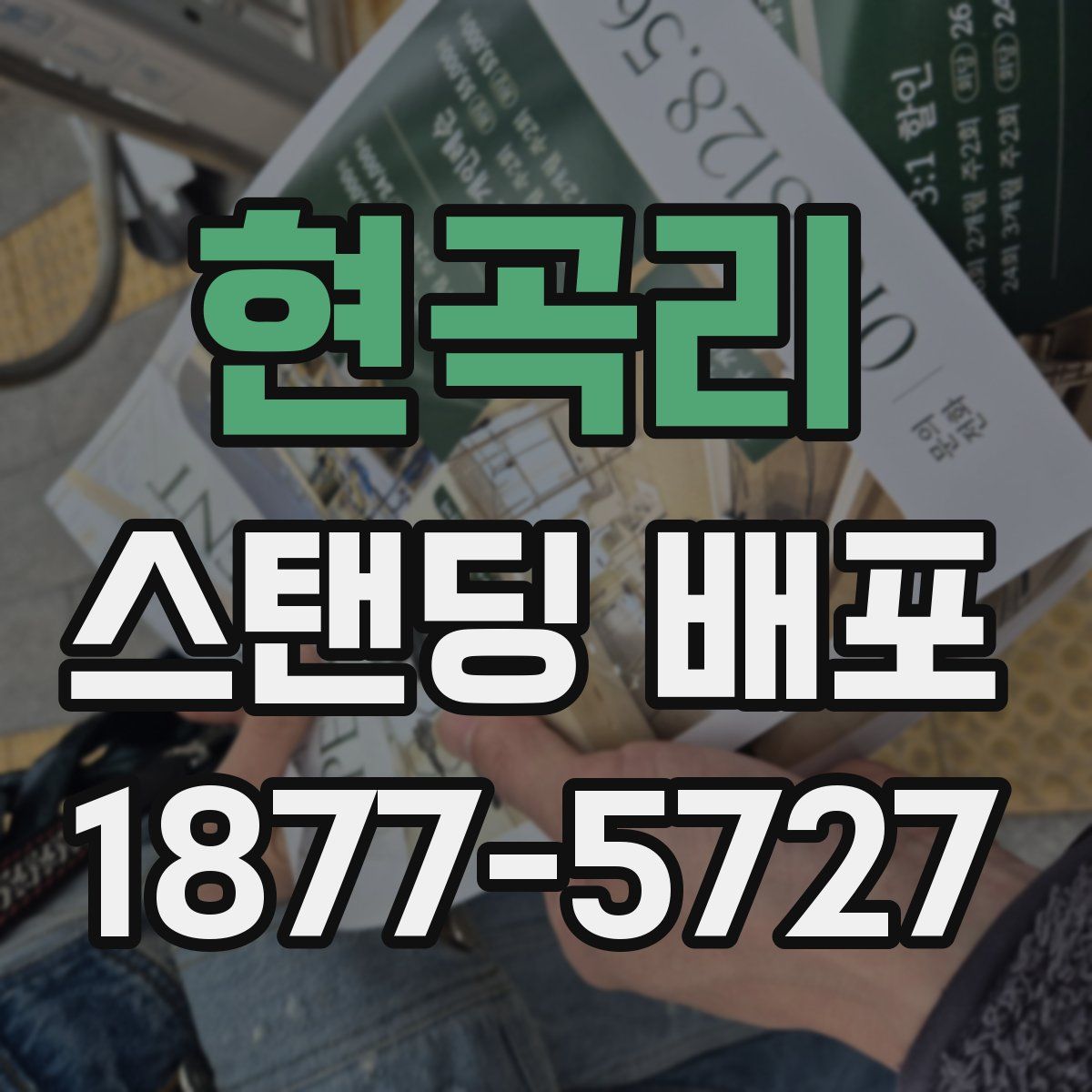 현곡리 스탠딩 배포