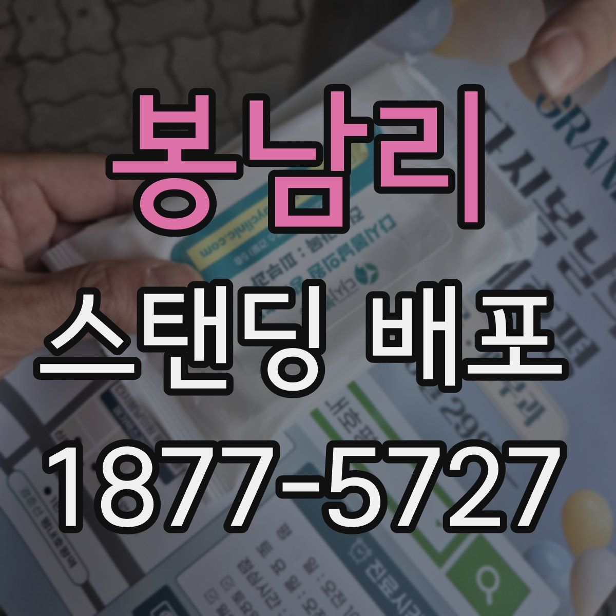 봉남리 스탠딩 배포