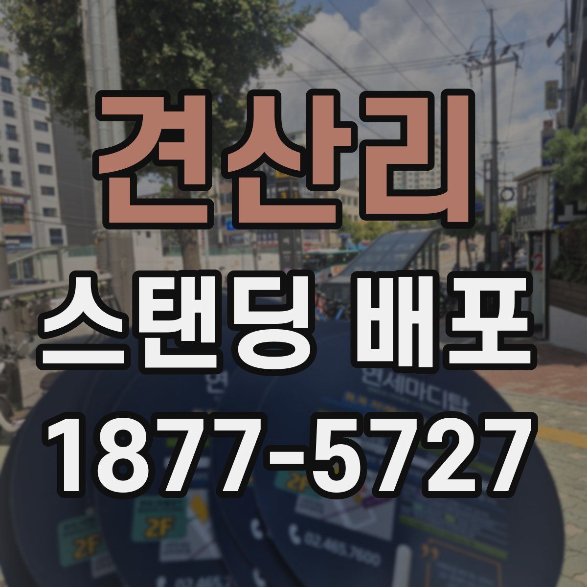 견산리 스탠딩 배포