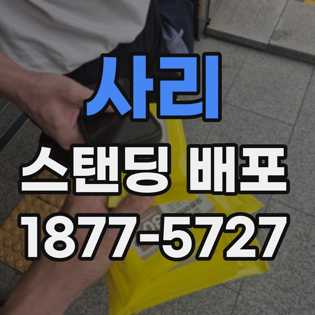 사리 스탠딩 배포