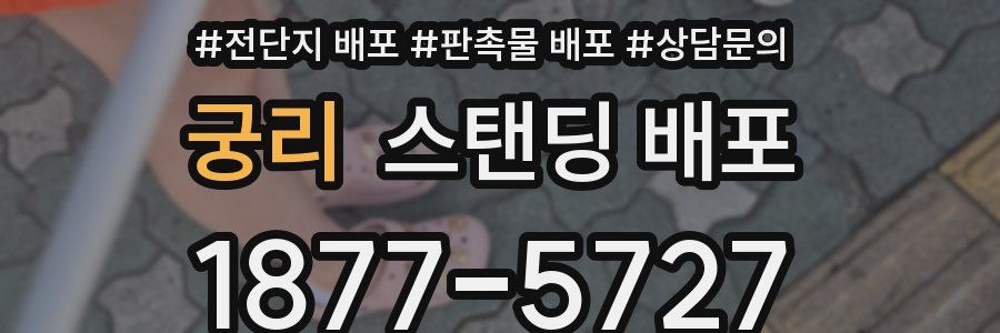 궁리 스탠딩 배포