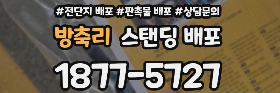 방축리 스탠딩 배포