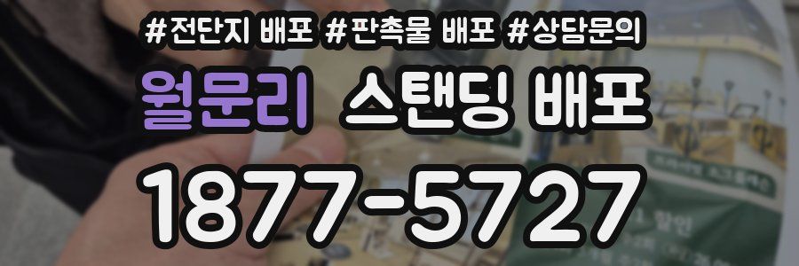 월문리 스탠딩 배포