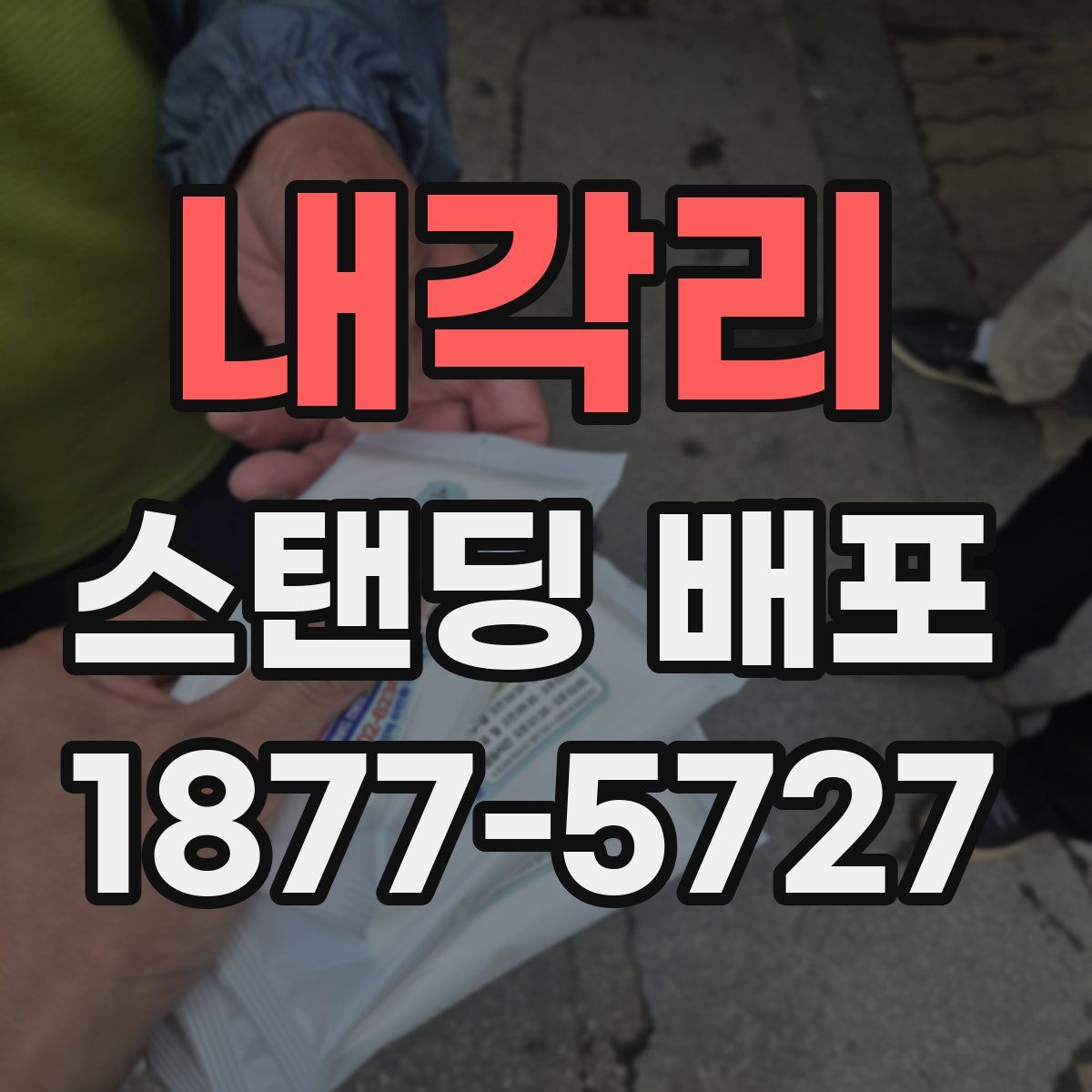 내각리 스탠딩 배포