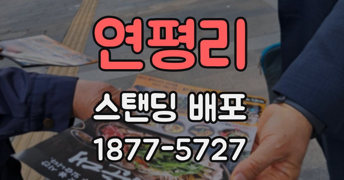 연평리 스탠딩 배포