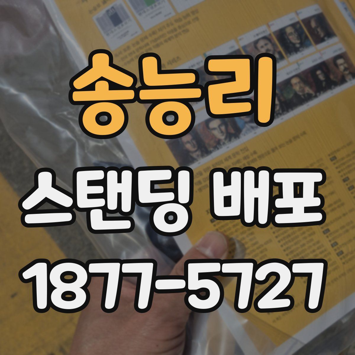 송능리 스탠딩 배포