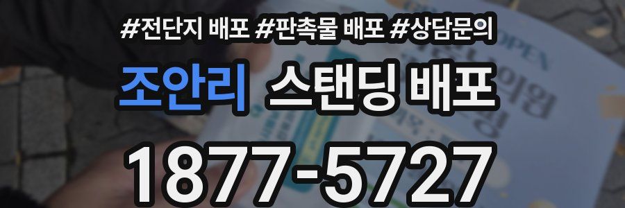 조안리 스탠딩 배포