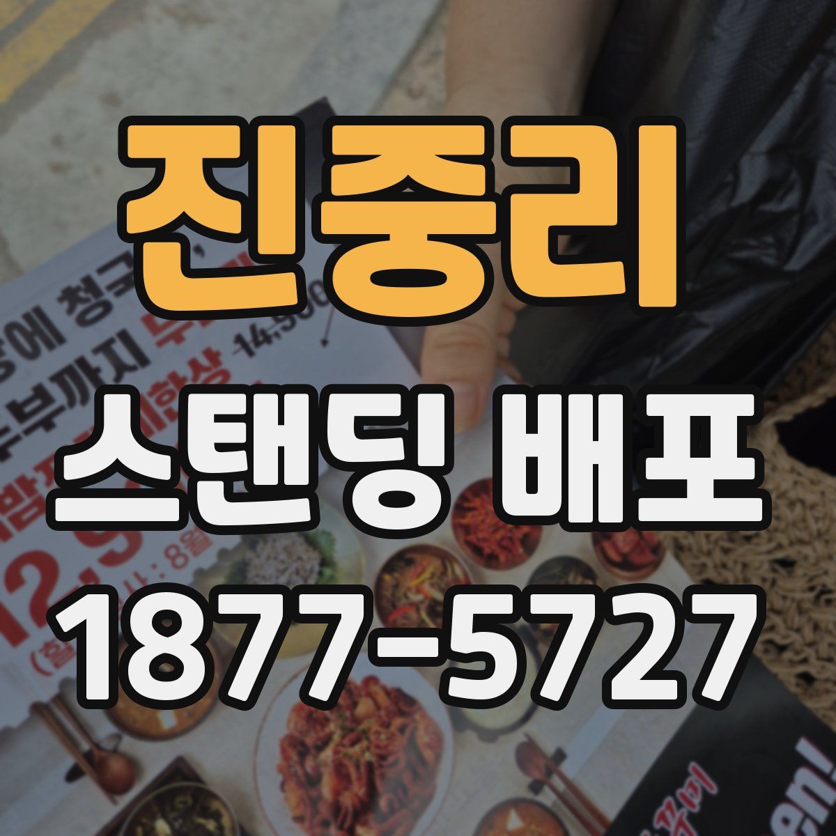 진중리 스탠딩 배포