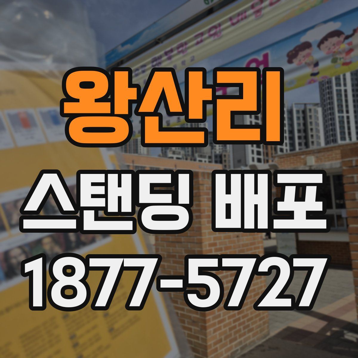 왕산리 스탠딩 배포