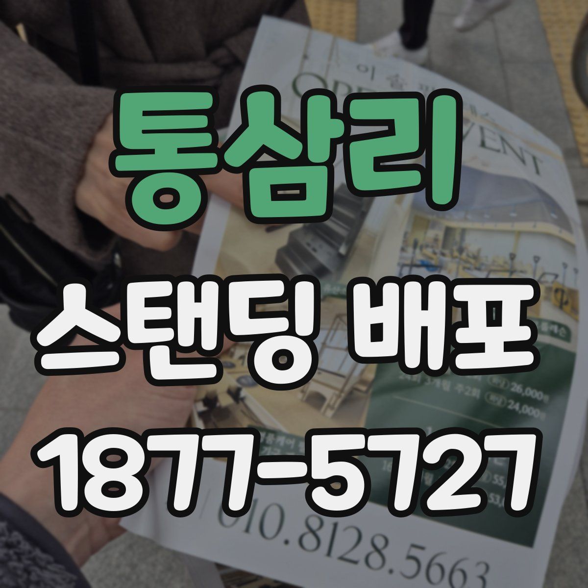 통삼리 스탠딩 배포