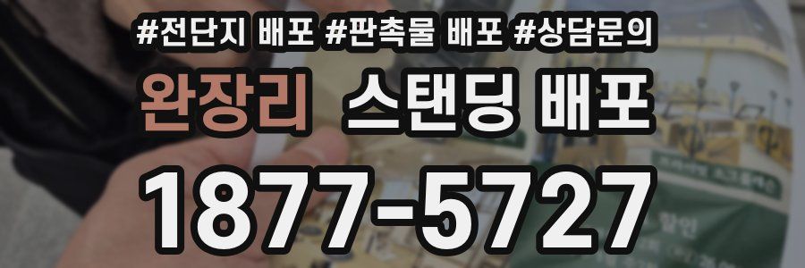완장리 스탠딩 배포