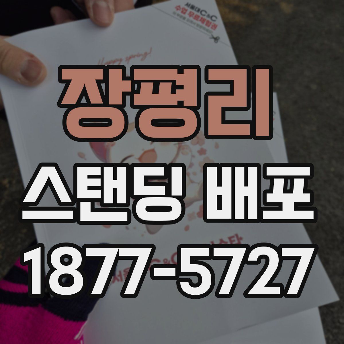 장평리 스탠딩 배포
