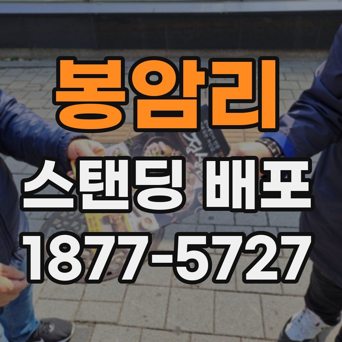 봉암리 스탠딩 배포