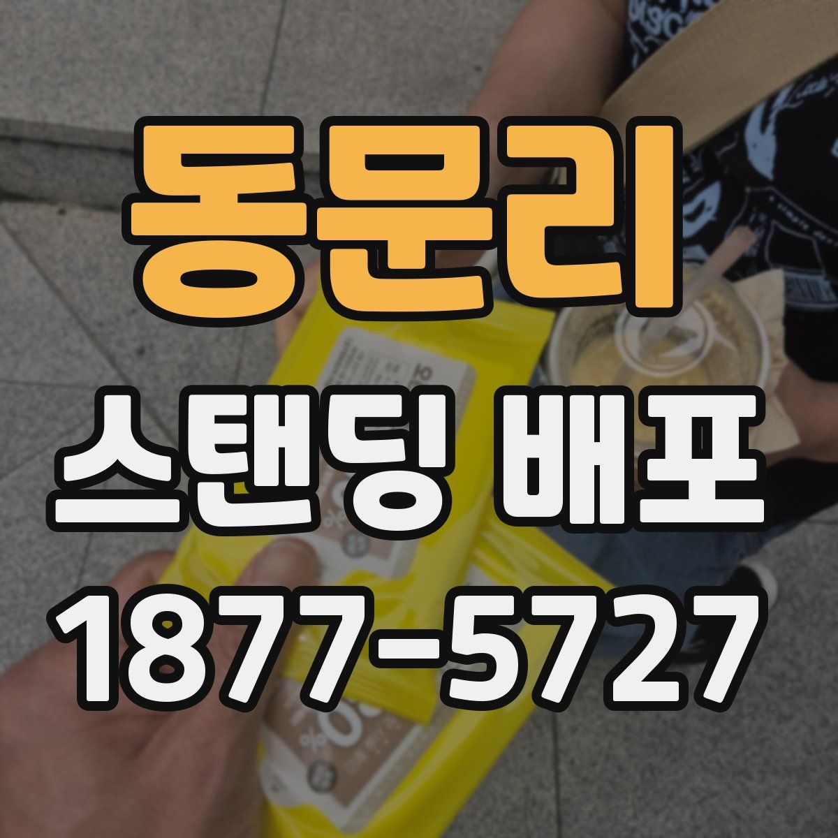 동문리 스탠딩 배포