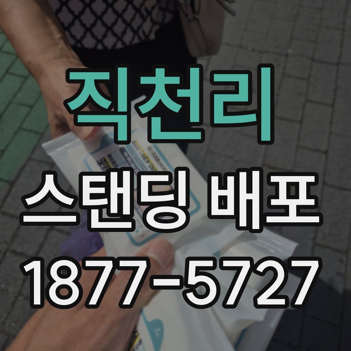 직천리 스탠딩 배포