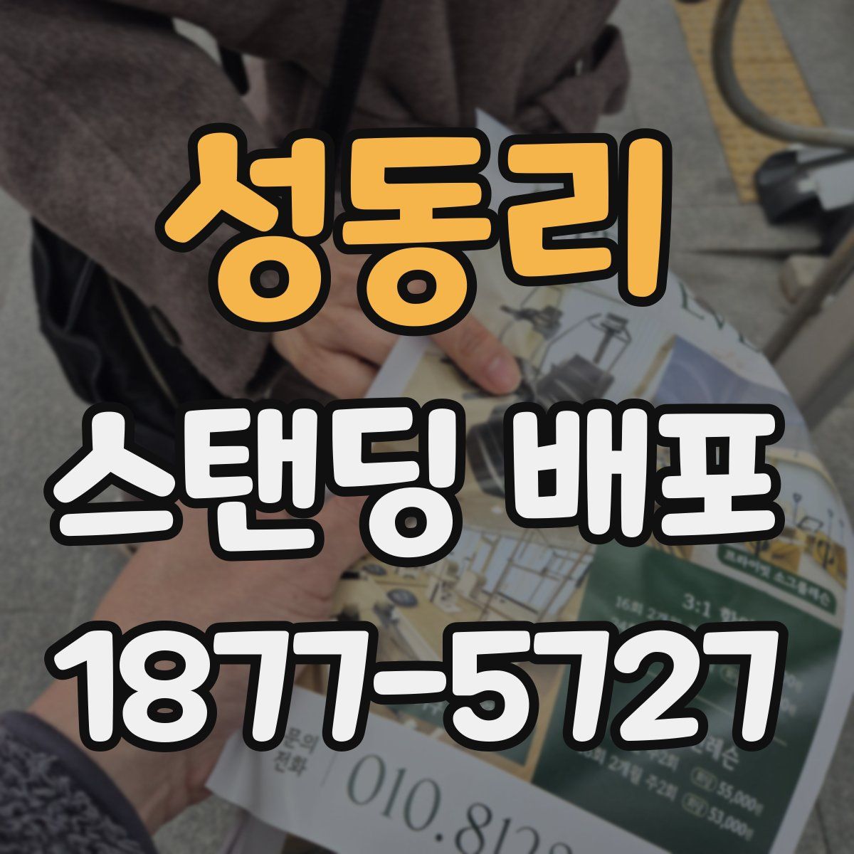 성동리 스탠딩 배포