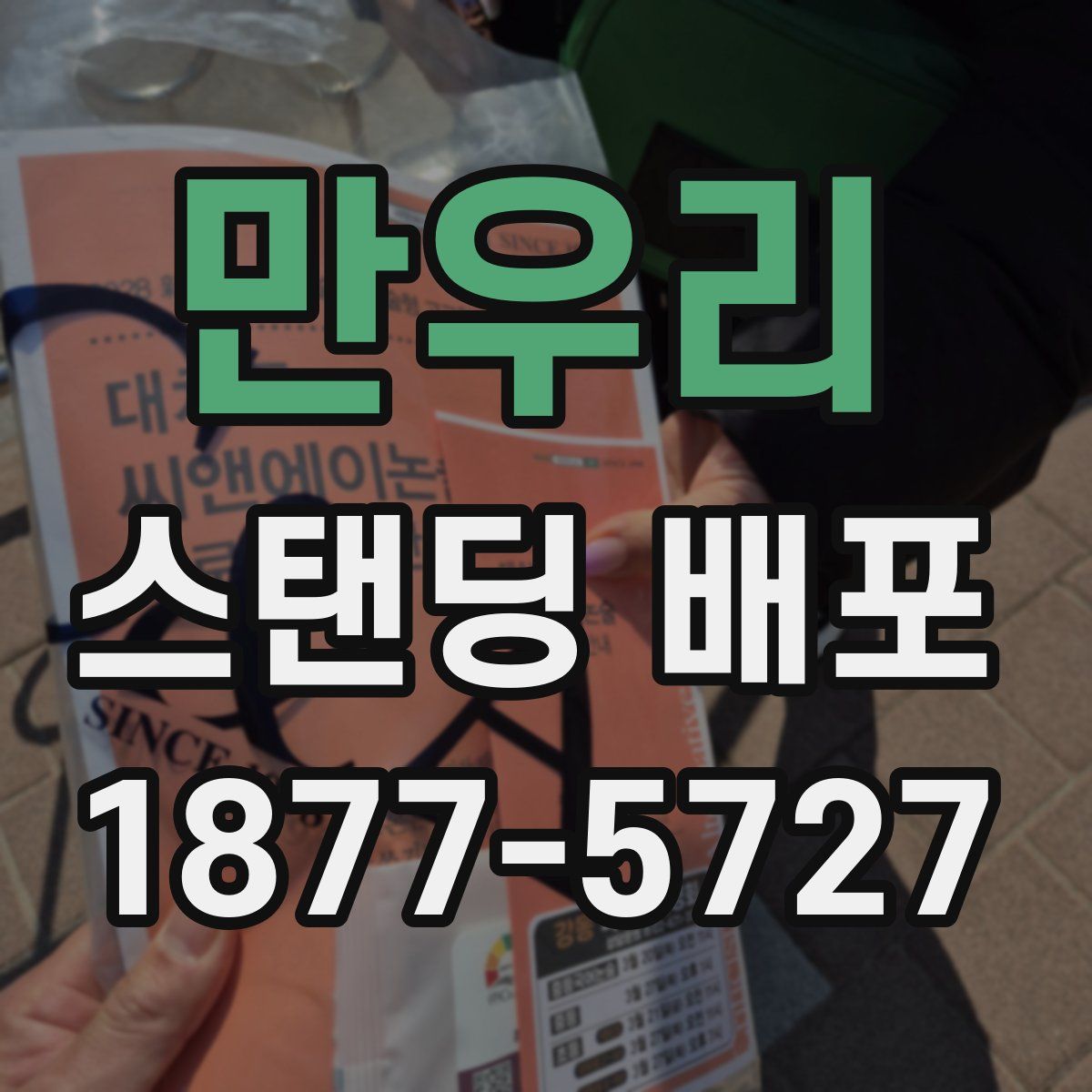 만우리 스탠딩 배포