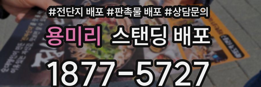 용미리 스탠딩 배포