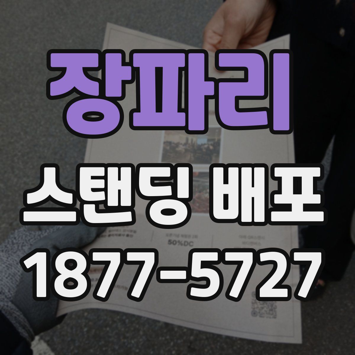 장파리 스탠딩 배포