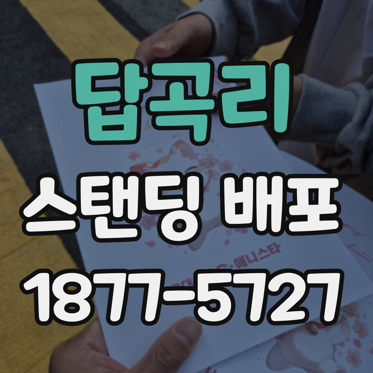 답곡리 스탠딩 배포