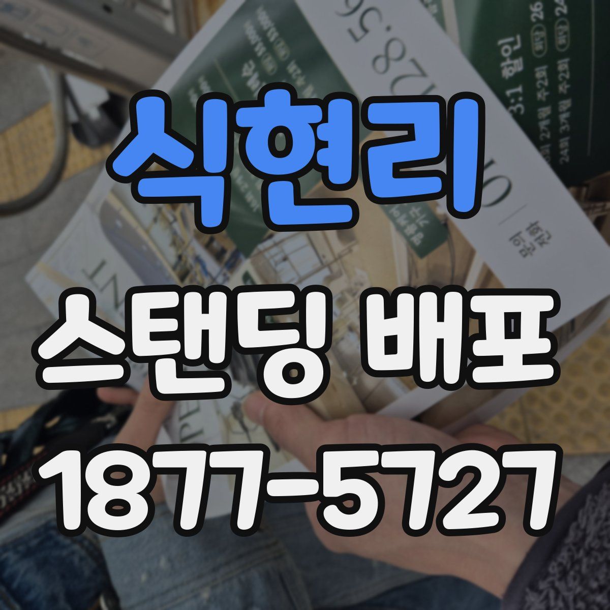 식현리 스탠딩 배포