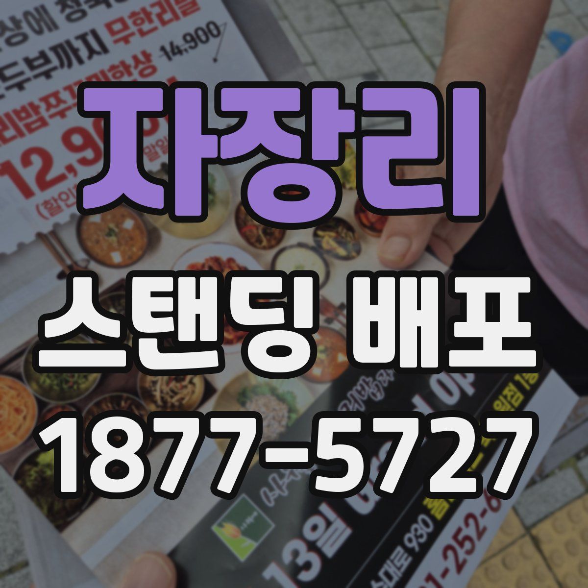 자장리 스탠딩 배포