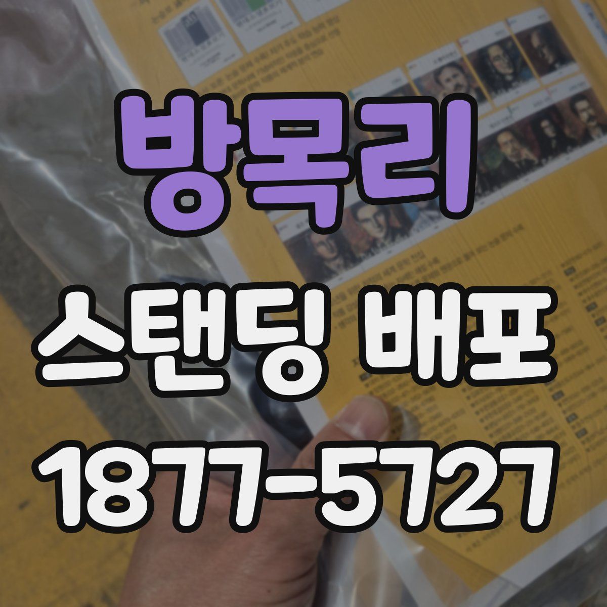 방목리 스탠딩 배포