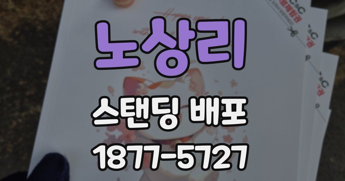 노상리 스탠딩 배포