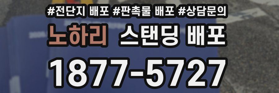 노하리 스탠딩 배포