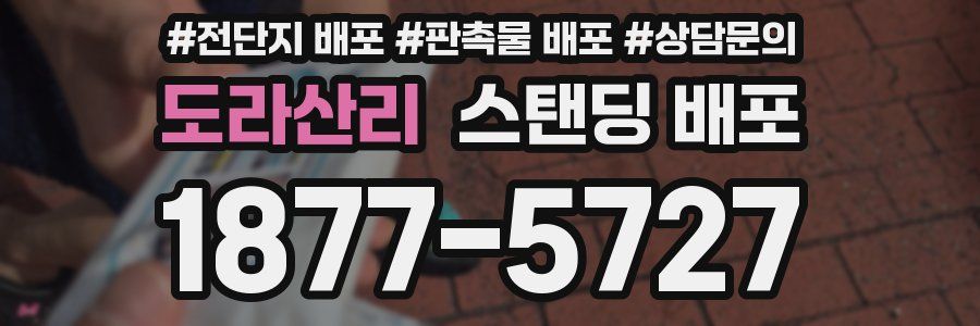 도라산리 스탠딩 배포