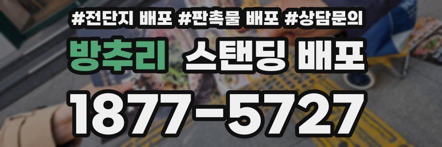 방추리 스탠딩 배포