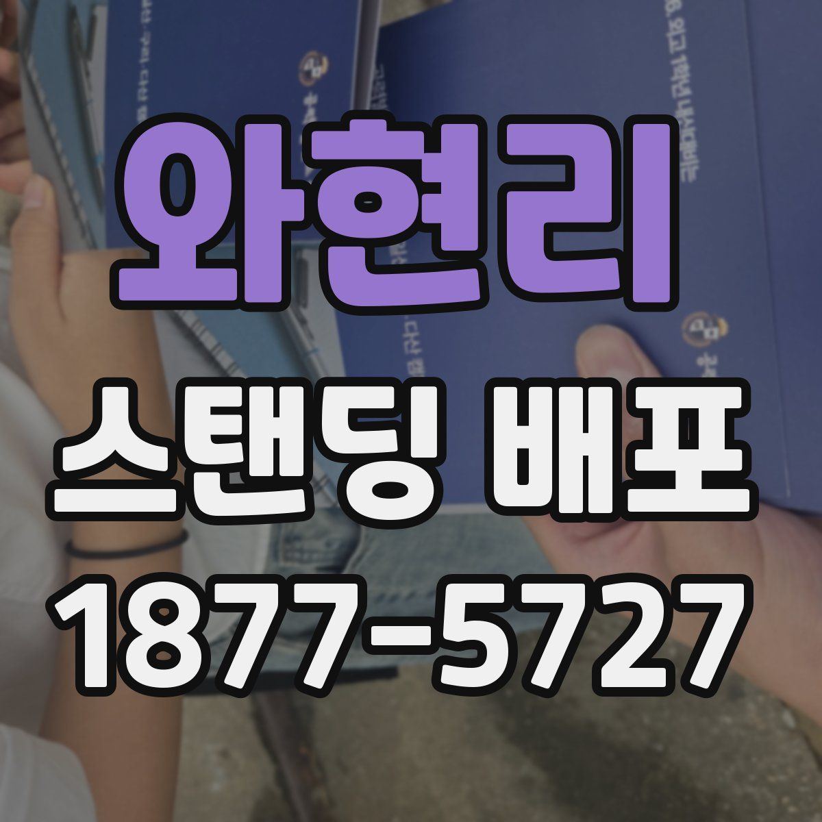 와현리 스탠딩 배포
