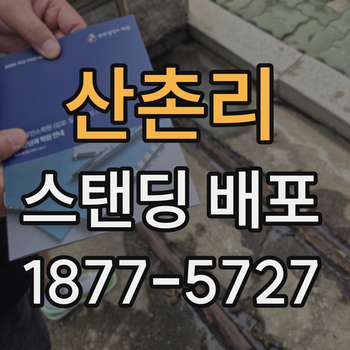 산촌리 스탠딩 배포