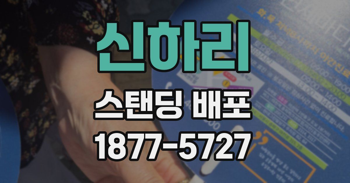 신하리 스탠딩 배포
