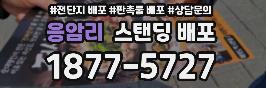 응암리 스탠딩 배포