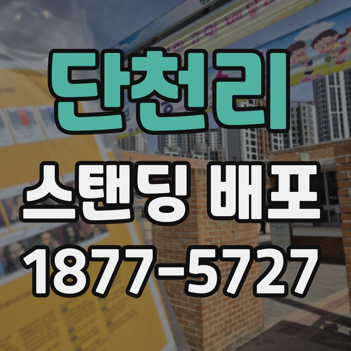 단천리 스탠딩 배포
