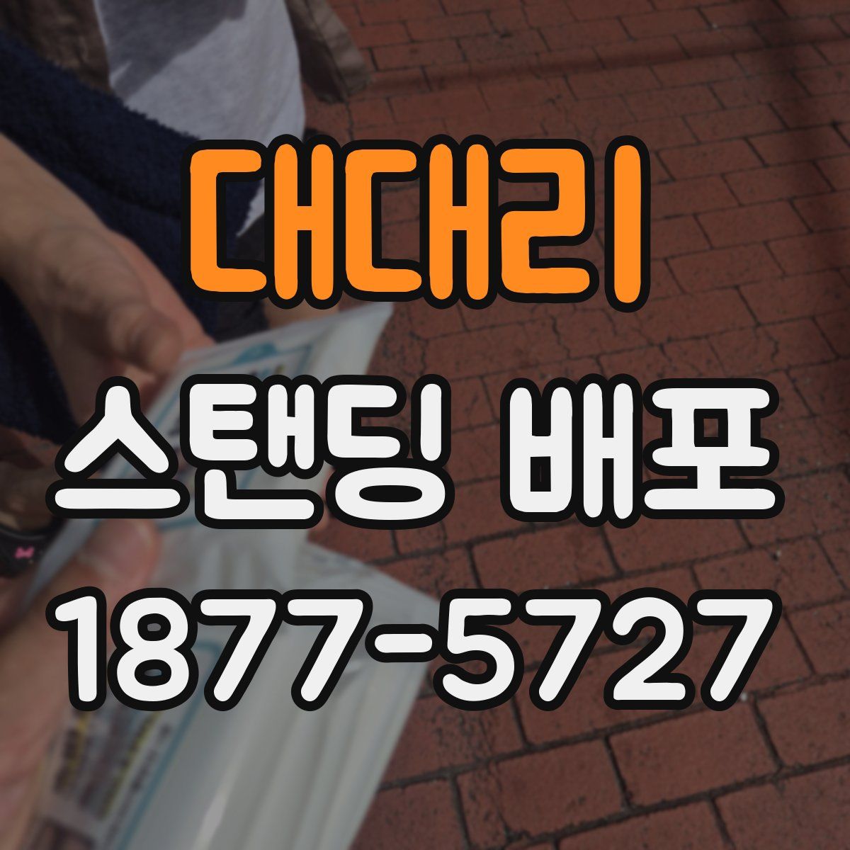 대대리 스탠딩 배포