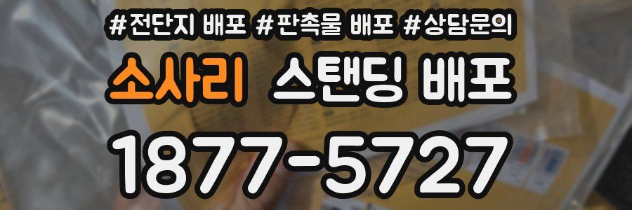 소사리 스탠딩 배포