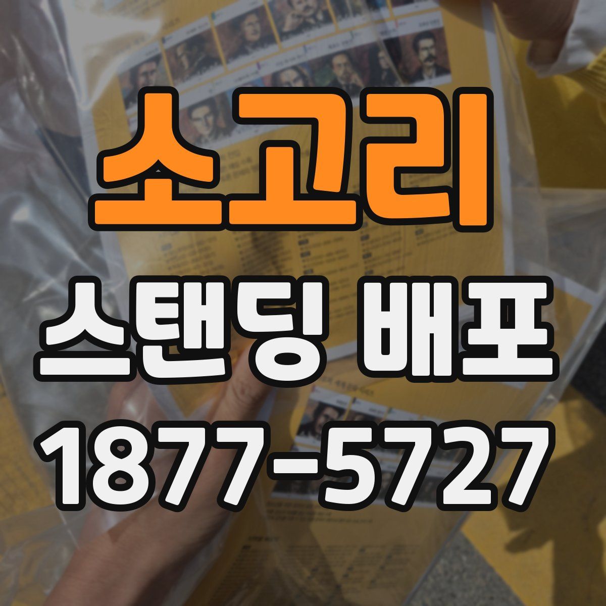 소고리 스탠딩 배포