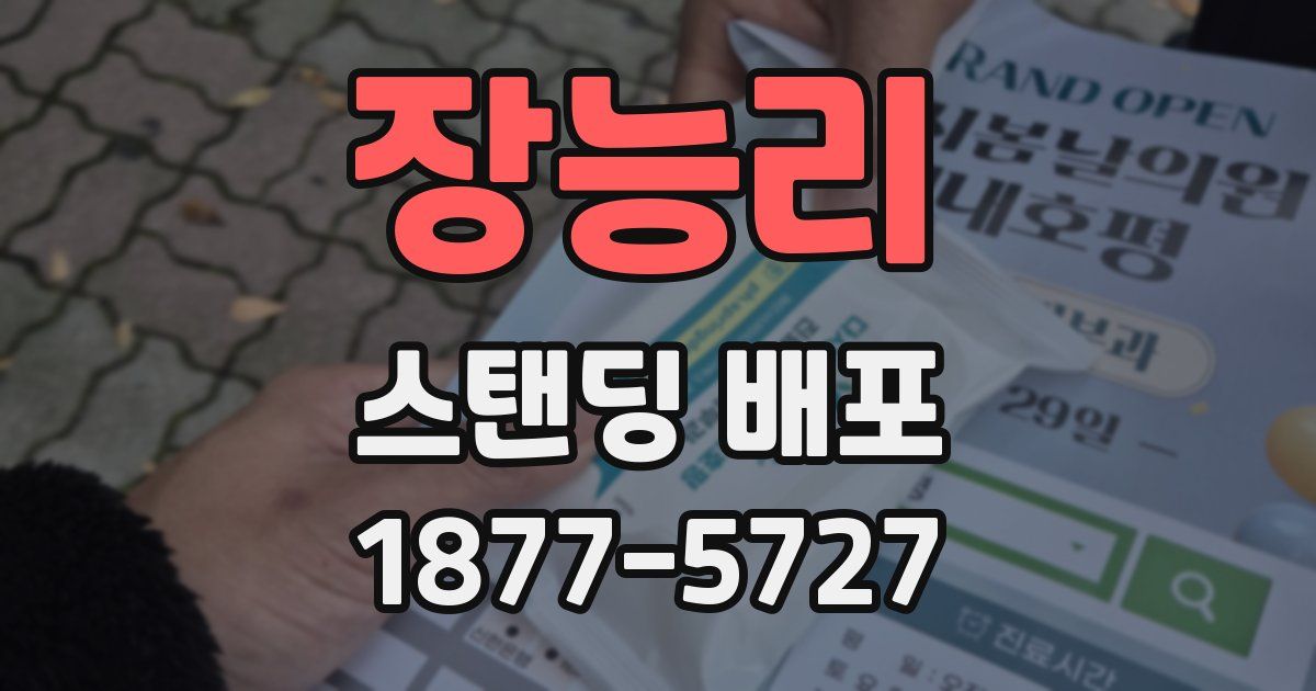 장능리 스탠딩 배포