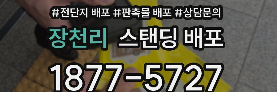 장천리 스탠딩 배포